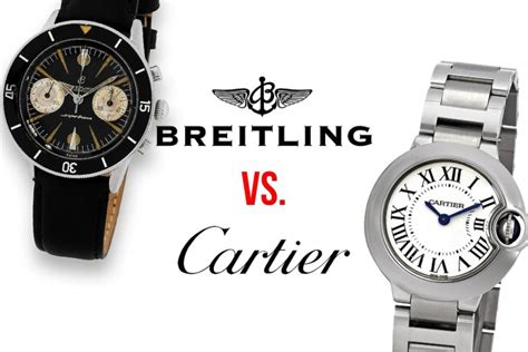 Breitling vs Cartier Watch Brand Overvie.